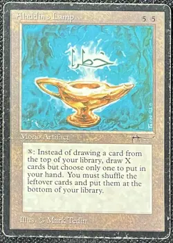 Aladdin's Lamp - Arabian Nights - MTG Magic the Gathering - HP - Image 1