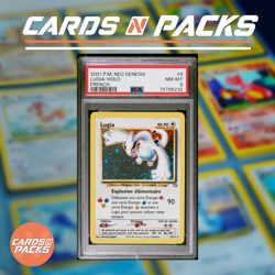 Carte Pokemon Lugia 9/111 HOLO Neo Genesis Edition 2 PSA 8 NM-Mint 🇫🇷🔥 - Image 1