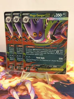 Pokemon TCG - Phantasmal Flames - Mega Gengar ex - 056/094 (x3) - Image 4