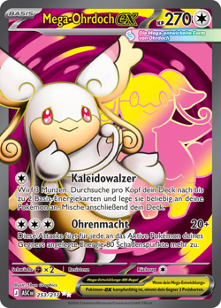 Pokemon Mega-Ohrdoch ex Erhabene Helden 253/217 - Image 1