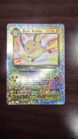 Pokemon TCG Legendary Collection Dark Raichu Reverse Holo NM+ - Image 1