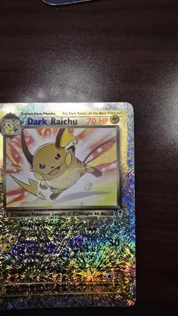 Pokemon TCG Legendary Collection Dark Raichu Reverse Holo NM+ - Image 3