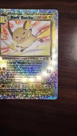 Pokemon TCG Legendary Collection Dark Raichu Reverse Holo NM+ - Image 4