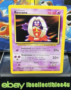 German Jynx Rossana 31/102 Base Set Pokemon Card NEVER PLAYED 1999 WOTC F/S - Image 1