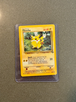 ⚡ Pikachu #60/64 – Jungle Set – Near Mint NM – Vintage WOTC Era Non-Holo Pokemon - Image 2