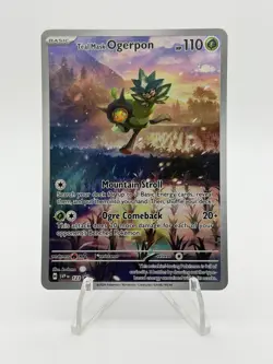 Pokemon Teal Mask Ogerpon 123 Sv: Scarlet & Violet Promo Holo 110 HP English - Image 1