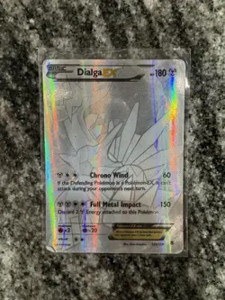 Pokemon Dialga Ex Full Art Ultra Rare Card 122/119 Secret Rare Phantom Forces - Image 1