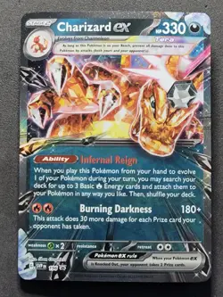 Charizard ex 196 Double Rare Scarlet & Violet Promo Pokemon TCG - Image 1