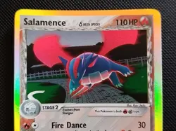 (EX) Salamence 14/113 2005 EX Delta Species Reverse Holo Pokemon Card - Image 3