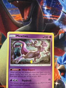 Mewtwo SM214 Pokemon TCG Sun & Moon: Black Star Promo - Image 3
