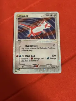 2003 Pokemon EX Ruby & Sapphire EX Dragon Latias EX #93/97 Holo Rare Foil MP-HP - Image 1