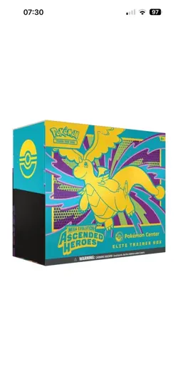 Pokemon TCG: ME- Ascended Heroes Pokemon Center Elite Trainer Box (ETB)- PRESALE - Image 1