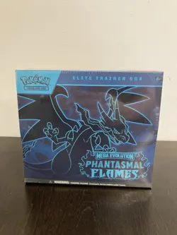 Pokemon Phantasmal Flames Elite Trainer Box Sealed New - Mega Charizard X - Image 1