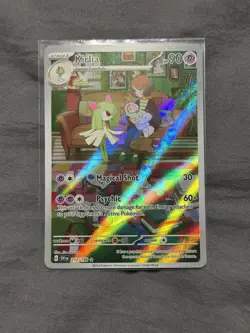 Kirlia 212/198 SV01: Scarlet & Violet Base Set Illustration Rare Pokemon TCG NM - Image 1