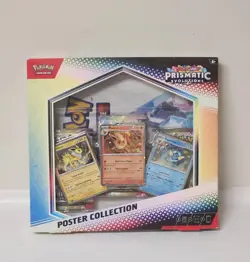 Pokemon Scarlet & Violet 8.5 Prismatic Evolutions Poster Collection Box Sealed - Image 1