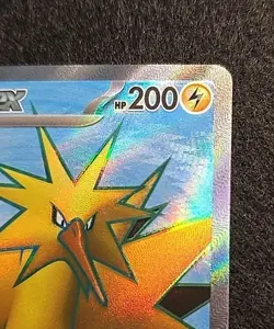 Chinese Zapdos EX 184/151 SR 151c Holo NM - Japanese Pokemon TCG - Image 4