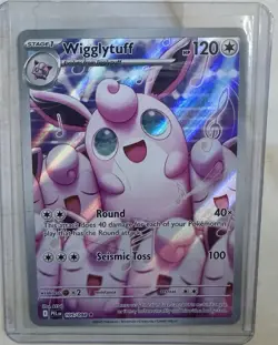 Pokemon TCG Phantasmal Flames - Wigglytuff 105/094 Illustration Rare Nm - Image 1