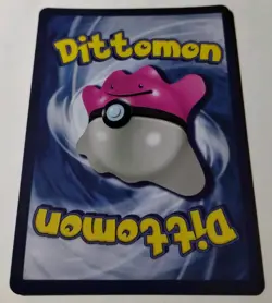 Chanso (Chansey) 3/69 Holo Dittomon Base Set First Edition Pokemon Chef Ken Lee - Image 4