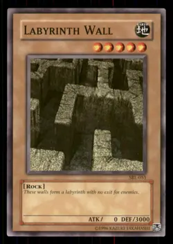Yugioh Labyrinth Wall #SRL-055 Spell Ruler LP - Image 1