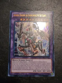 Yu-Gi-Oh! ULTRA IMPERION MAGNUM THE SUPERCONDUCTIVE BATTLEBOT SDMY-EN041 1ST NM - Image 1