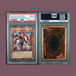 Yu-Gi-Oh! Emilia, Dance Priestess of the Nekroz Starlight Rare BLMM-EN025 PSA-8 - Image 1