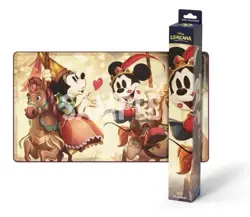 Disney Lorcana Park Exclusive - Iconic Mickey & Minnie Foil Playmat Sealed - Image 1