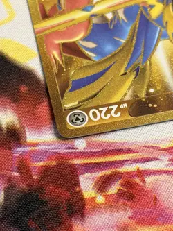 Pokemon Zacian v Holo Gold Card 211/202 Sword & Shield Secret Edition - Image 4