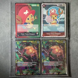 ONE PIECE ENG TCG: RED GREEN TONY CHOPPER CORE DECK 61 CARD NEAR MINT - Image 3