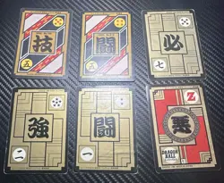 Dragon Ball Z Carddass Lot Of 6 Cards PRISM TCG BANDAI Japanese 1996 (US SELLER) - Image 2