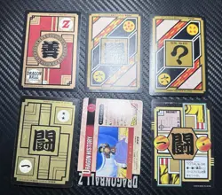Dragon Ball Z Carddass Lot Of 6 Cards PRISM TCG BANDAI Japanese 1996 (US SELLER) - Image 2