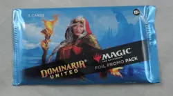 Magic The Gathering Dominaria United Foil Promo Pack (3 Cards) - Image 1