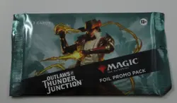 Magic The Gathering Outlaws of Thunder Junction FOIL Promo Pack (3 Cards) - Image 1