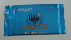 Magic The Gathering Core 2021 Foil Promo Pack (3 Cards) MTG - Image 1