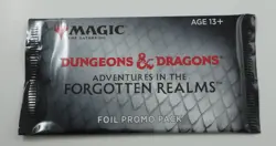 Magic The Gathering Adventures in the Forgotten Realms FOIL Promo Pack (3 Cards) - Image 1