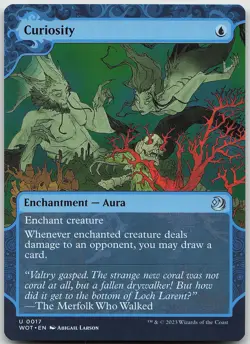Curiosity 17 Uncommon Wilds of Eldraine: Enchanting Tales NM MTG - Image 1