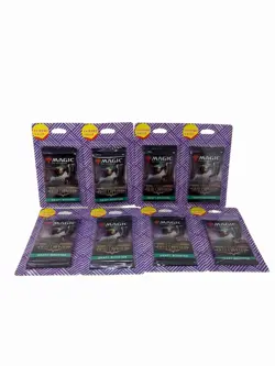 8x MTG Magic the Gathering Streets of New Capenna Draft Booster Packs - Image 1