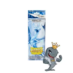 Dragon Shield Perfect Fit Sealable Clear 100ct FREE SHIP - Image 1