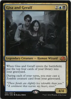 Gisa and Geralf M Eldritch Moon 183 - Image 1