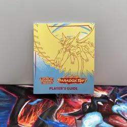 Pokemon Paradox Rift Player’s Guide Scarlet Violet TCG Elite Trainer ETB Booklet - Image 1