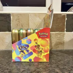 Pokemon TCG 151 Mini Tins Display Case x10 Tins | New Unsealed - Image 2