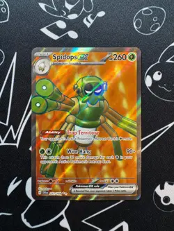 Spidops EX 223/198 Pokemon TCG Scarlet & Violet Base Ultra Rare English - Image 1