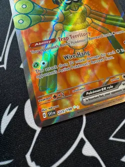 Spidops EX 223/198 Pokemon TCG Scarlet & Violet Base Ultra Rare English - Image 2