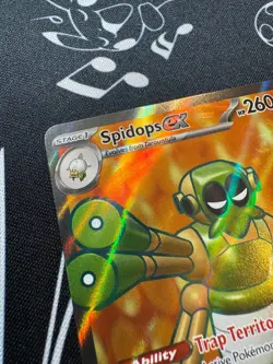 Spidops EX 223/198 Pokemon TCG Scarlet & Violet Base Ultra Rare English - Image 3
