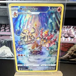 Pokemon TCG Magmortar GG03/GG70 Crown Zenith Galarian Gallery Ultra Rare Holo - Image 1