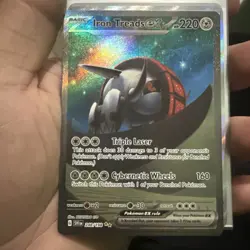 Pokemon TCG Iron Treads ex Scarlet & Violet BASE Set 248/198 Holo Special... - Image 2