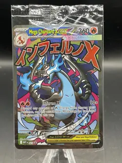 Pokemon Mega Charizard X EX 023 & Oricorio Ex 024 Mega Evolution SEALED PROMO - Image 1