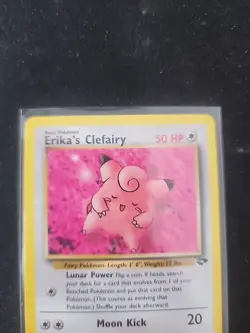 2000 Pokemon Gym Challenge Erika's Clefairy Unlimited #40/132 Lp+ - Image 1