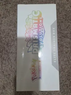 Pokemon ETB Prismatic Evolutions Sealed with Slight Tear - Image 3