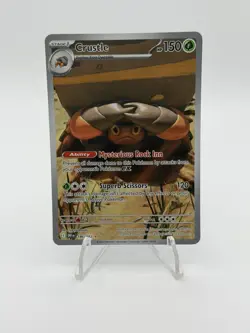 Pokemon Crustle Sv10: Destined Rivals Rare Holo 186/182 ENG 2 - Image 1