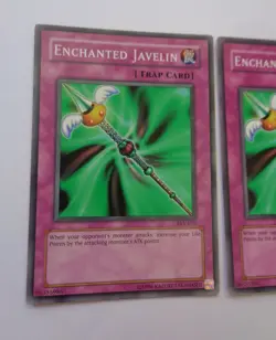 Playset: 3x Enchanted Javelin PSV-015 (Common, Unlimited, Played / MP) Yugioh - Image 3